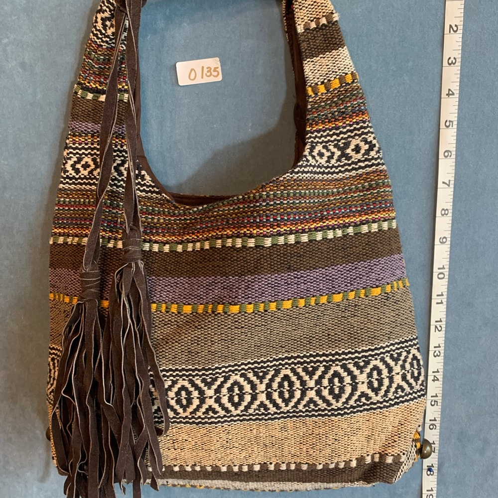 Bohemian Patterned Shoulder Bag‎